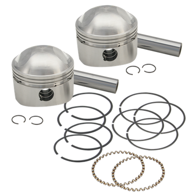 S&S Cycle 106-5527 S&S Cycle 36-84 BT 3-7/16in x Up To 4-3/4in Stroke HC Piston Set - Standard