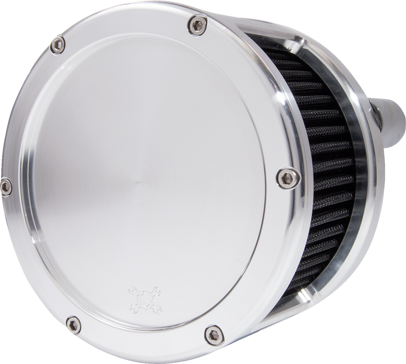 Air Cleaner - BA Race Series - Raw - Solid Cover - Black - M8