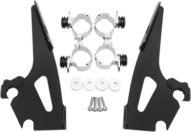 Memphis Shades #MEB8964  - Fats/Slim Trigger Lock Mounting Kit -Wide - Black