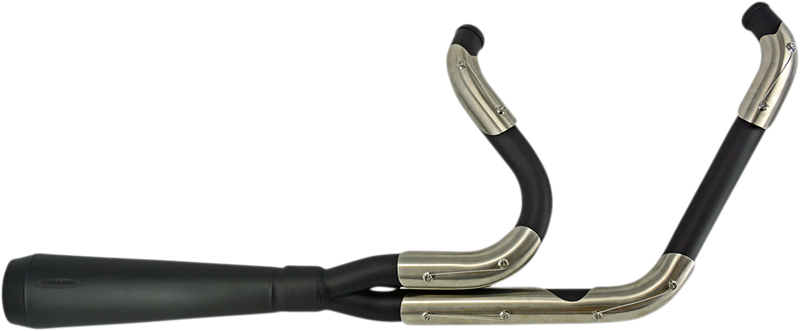 Assault 2:1 Exhaust - Black - Straight