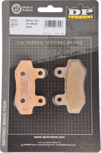 DP Brakes #DP733 - Sintered Brake Pads - Surron