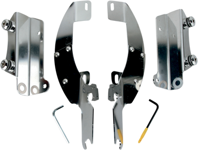 Memphis Shades #MEK1947  - Batwing Trigger Lock Mounting Kit - Nomad - Polished