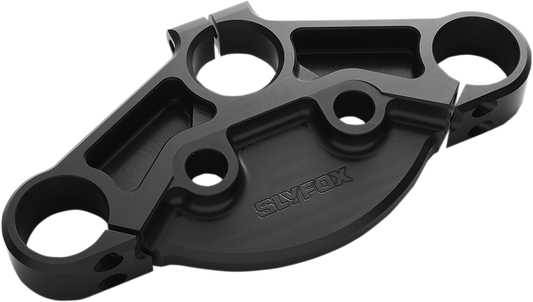 49 mm Upper Triple Clamp - 14+ FLH - Black Anodized