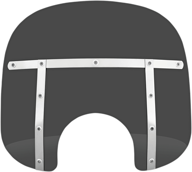 Memphis Shades #MEM31110  - Fats Windshield - 13" - Headlight - Dark Black Smoke