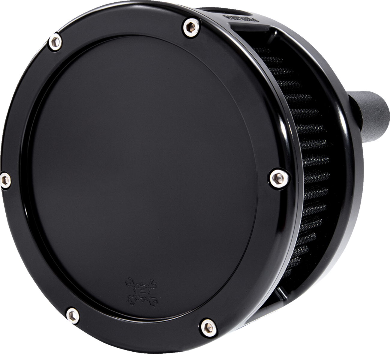 Air Cleaner - BA Series - Black - Solid Cover - Black - M8