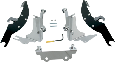Memphis Shades #MEK1924  - Batwing Trigger Lock Mounting Kit - VN 1500 - Black