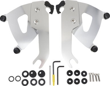 Memphis Shades #MEK2048  - Road Warrior Mounting Kit - Polished - FLSL