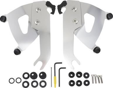 Memphis Shades #MEK2048  - Road Warrior Mounting Kit - Polished - FLSL