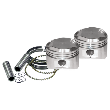 S&S Cycle 92-2018 S&S Cycle 84-99 BT 89in High Compression Stroker Pistons - .020in