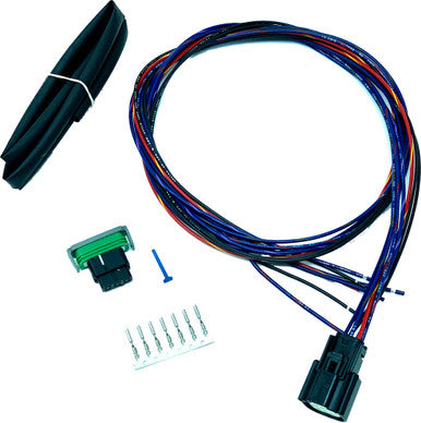 Namz Custom Cycle #NRFH-03 - Rear Fender Hrnss 6-Pin Molex W/12-Pin Fndr Fascia Conn Inc