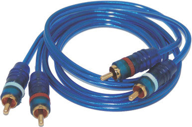 Namz Custom Cycle #NAP-RCA3 - Amp Power 3 Rca Cable Copper Conductor Oxygen Free Cable