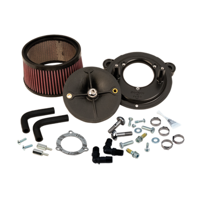 S&S Cycle 170-0250 S&S Cycle 08-16 Touring Models w/ S&S 70mm Throttle Body Stealth Air Cleaner Kit w/o Cover