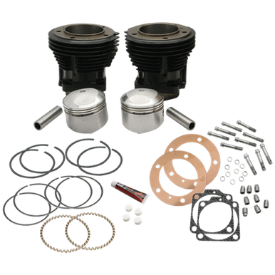 S&S Cycle 91-9031 S&S Cycle 66-84 BT 93in High Compression 3-5/8in Big Bore Cylinder & Piston Kit - Gloss Black
