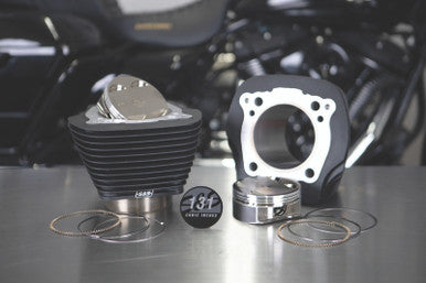 S&S Cycle 910-0763 S&S Cycle 2007+ BT 4.250in Bore 4.840in - Wrinkle Black w/o Highlight