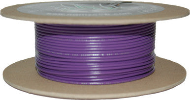 Namz Custom Cycle #NWR-7-100-20 - 100' Spool 20-Gauge Wire (Violet)