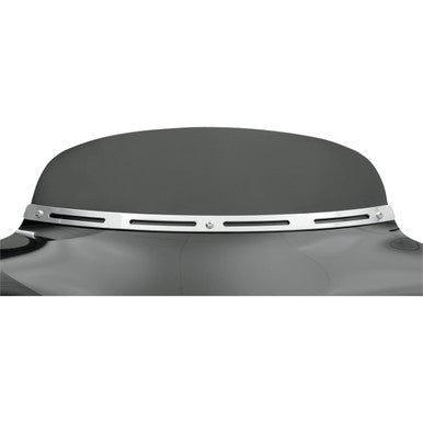 Memphis Shades #MEM0911 - Fairing Windshield Trim - Stainless Steel - Polished