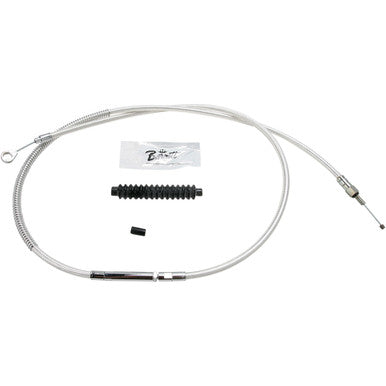 Barnett #1063010005HE3 - High-Efficiency Platinum Series Clutch Cable - +3" - Touring