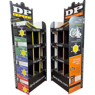 DP Brakes #DSR003HD - Floor Display - For Harley Davidson® Models