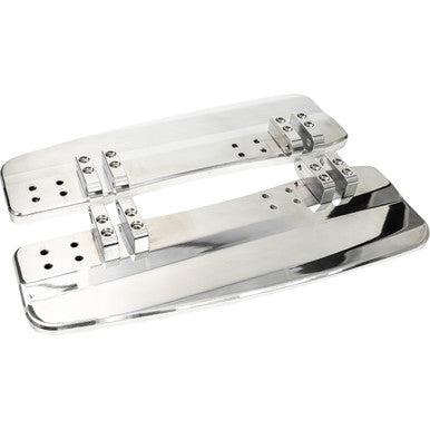 Slyfox #SF-905-00-2 - Driver Floorboards - Black Polished - Touring