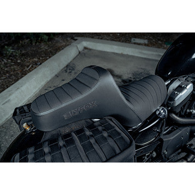 Slyfox #4709A-SlyFox - High Noon Seat - Vinyl - Classic Stitch - Black Logo - Black Stitch - XL '04-'22