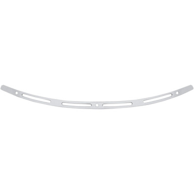 Memphis Shades #MEM0974 - Windshield Trim - Polished - Slots - FLH