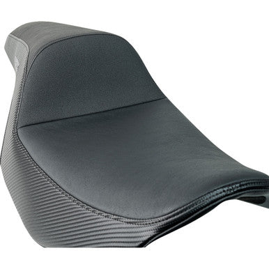 Slyfox #4685B-Slyfox - Drifter Tour Seat - Vinyl w/ Slipstop - Gray Logo - FL '23-'24