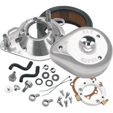 S&S Cycle #17-0450 - Teardrop Air Cleaner Kit - Chrome