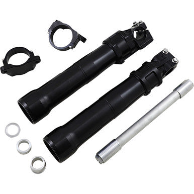 Alloy ART #49LLFL-2ABS - Fork Legs - 49 mm - Lower - Black Anodized