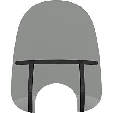 Memphis Shades #MEB38112 - Fats Windshield - 21" - Headlight - Black Smoke