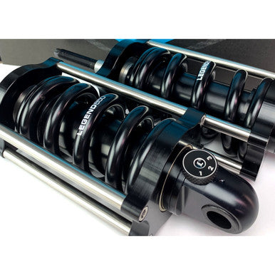 Legend Suspension #1310-1974 - Revo-A Shock - 12.25" - Heavy Duty - '00-'17 Softail Models