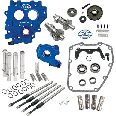 S&S Cycle #310-0813 - Cam Chest with Plate Kit - 585GE - Easy Start Cams - Twin Cam