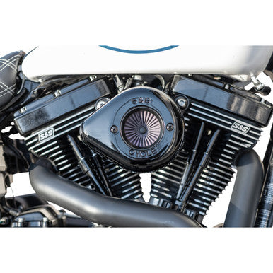 S&S Cycle #170-0720A - Air Stinger Stealth Air Cleaner Kit - Black