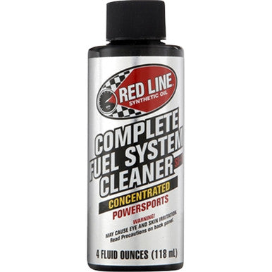 RED Line Synthetic OIL #60102 - Complete Fuel System Cleaner - 4 US fl oz.