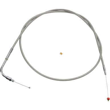 Barnett #102303000806 - Stainless Steel Throttle Cable - +6" - '90-'95 Touring