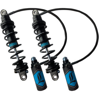 Legend Suspension #1310-1886 - REVO ARC Remote Reservoir Shocks - 13" - Standard - Black