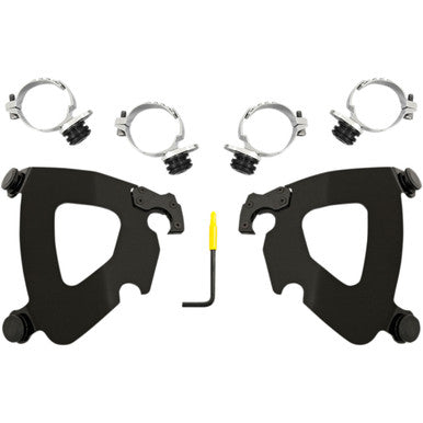 Memphis Shades #MEB2033 - Gauntlet Mounting Kit - Black - FXLR