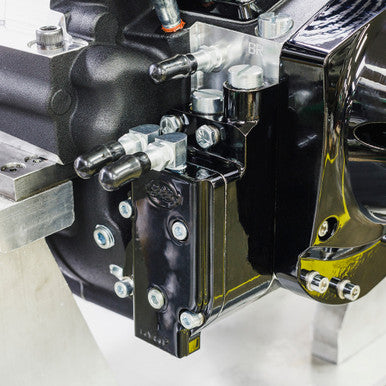 S&S Cycle #310-1158 - V124 Long Block Engine - Black Edition - Big Twin | Custom Chasis w/Alternator-Style Primary