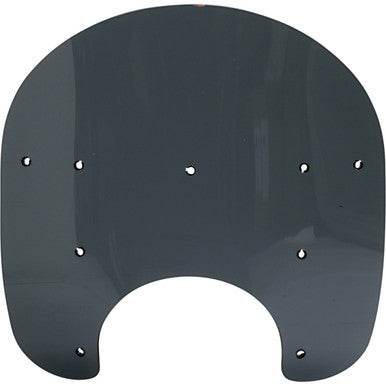 Memphis Shades #MEP61210 - Road King Replacement Plastic - 15" - Dark Black Smoke