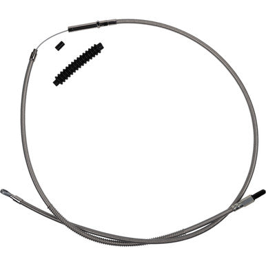 Barnett #10230100616 - High-Efficiency Stainless Steel Clutch Cable for Harley-Davidson - +6" - '18-'23 Softail