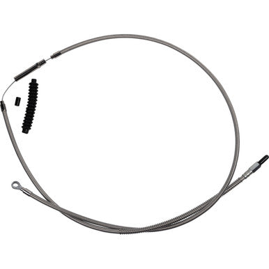 Barnett #102301006110 - High-Efficiency Stainless Steel Clutch Cable for Harley-Davidson - +10" - '18-'23 Softail
