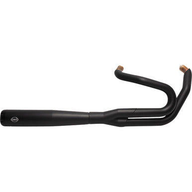 S&S Cycle #550-0789 - 2-into-1 Exhaust System - Black