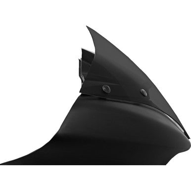 Memphis Shades #MBR100310 - Windshield - BRL Race Bubble - Dark Smoke - FLTRX