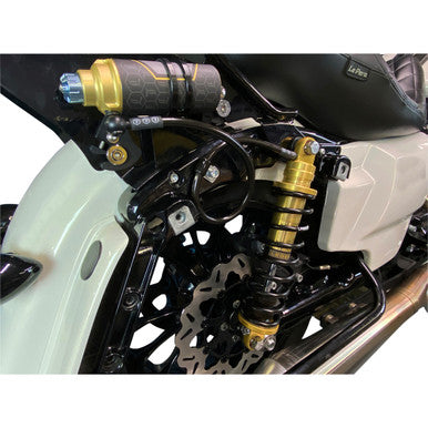 Legend Suspension #1310-1902 - REVO ARC Remote Reservoir Shocks - 13" - Standard - Gold