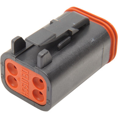 Namz #DP-4B - Deutsch Plug - 4 Pin - Black