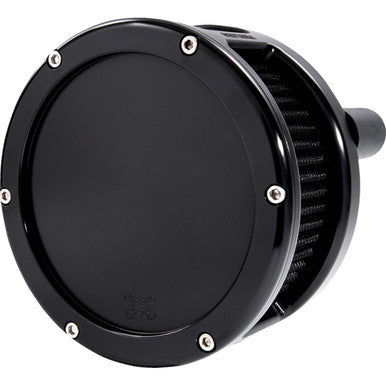 Feuling Parts #5533 - BA Series Air Cleaner Kit - Black Anodized - Black Filter