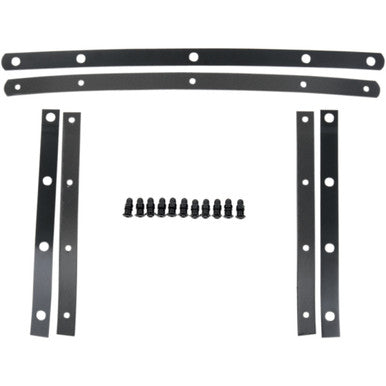 Memphis Shades #MEM0915 - Fats Windshield Hardware Straps - Black