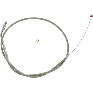 Barnett #1023030005 - Stainless Steel Throttle Cable - '88-'95 Sportster
