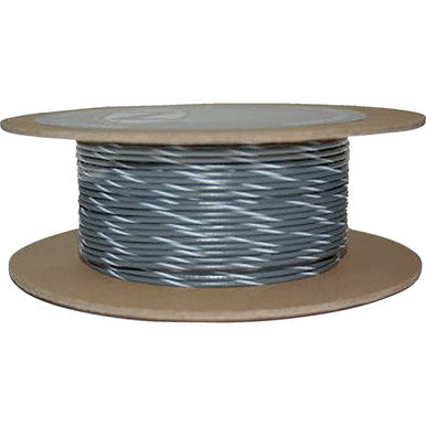 Namz #NWR-89-100-20 - 100' Wire Spool - 20 Gauge - Gray/White