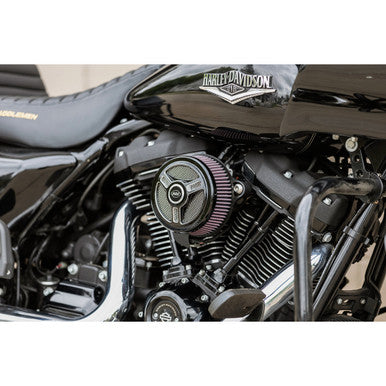S&S Cycle #170-0210 - Air Cleaner Cover - Triple-Spoke - Black