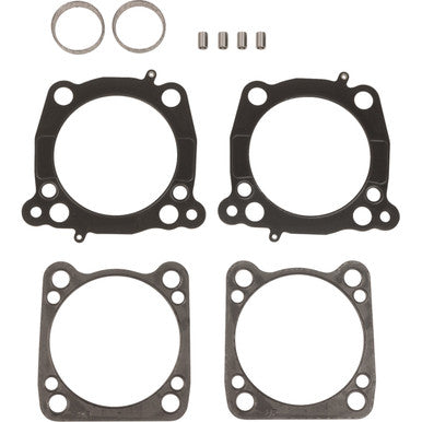 S&S Cycle #900-1334 - Gasket Kit - Head/Base/Exhaust - 129"/132" - Center Cooled - M8